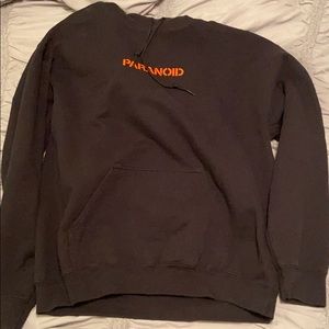 Paranoid x anti social hoodie